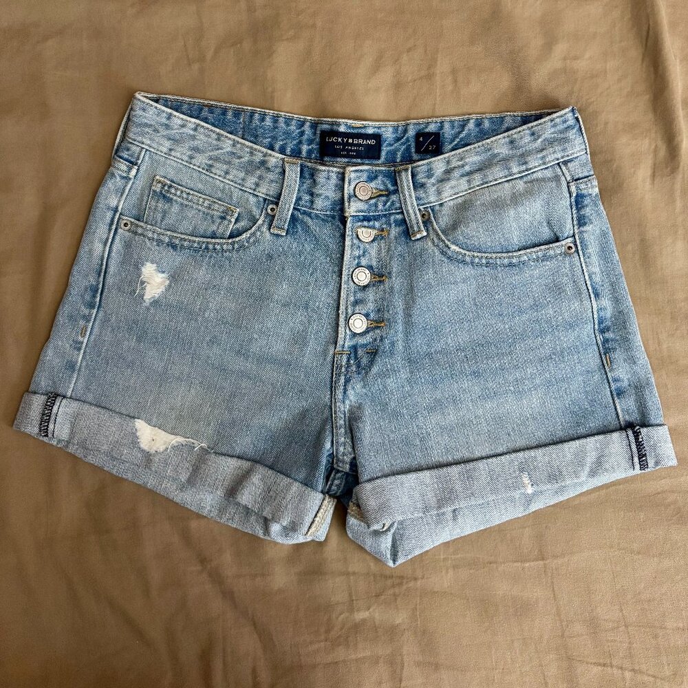 Lucky Brand Boyfriend Denim Shorts